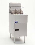 Middleby SG14S Commercial Fryers Gas Freestanding, Single Pan, Double Basket
