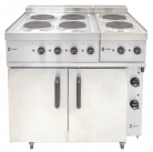 Parry P9EO 6 Ring Hob Fan Assisted Electric Oven Range