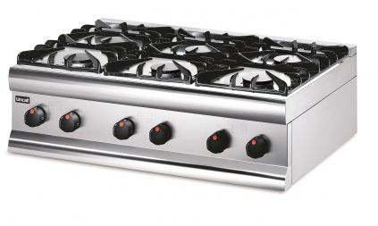 Lincat Silverlink 600 HT9 6 Burner Gas Boiling Hob Top