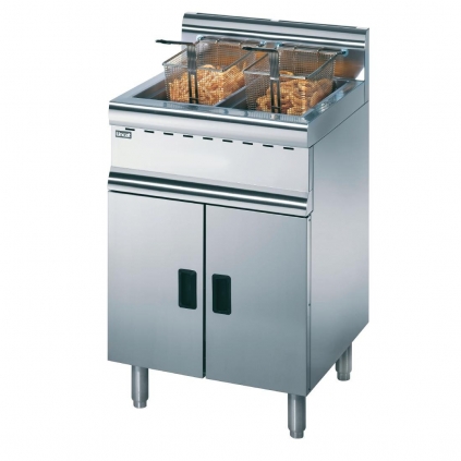 Lincat J10 Twin Tank Twin Basket Free Standing Gas Fryer