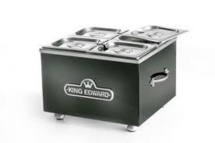 King Edward Small Bain Marie Stainless Steel BM1V/SS