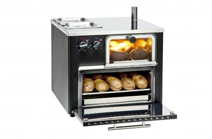 King Edward COMPLITE Compact Lite Potato Oven - Black or Stainless Steel