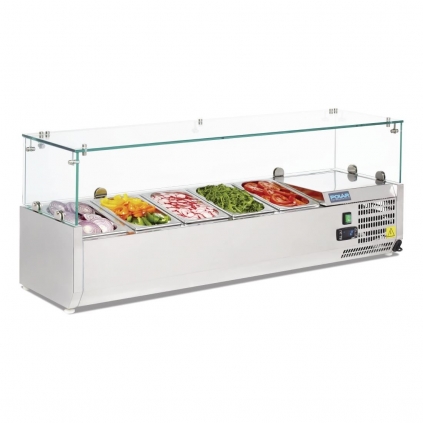 Polar G-Series Countertop Prep Salad Fridge 5x 1/4GN