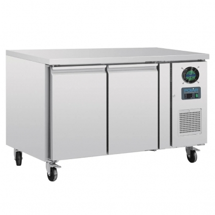 Polar U-Series Double Door Counter Freezer 282Ltr