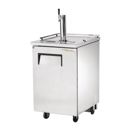 True 1 Door Direct Draw Beer Dispenser Stainless Steel TDD-1-S