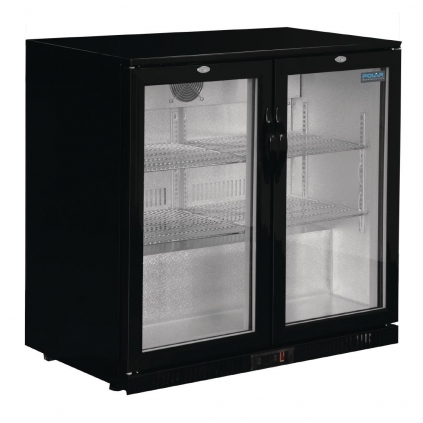 Polar G-Series Back Bar Cooler with Hinged Doors 208Ltr