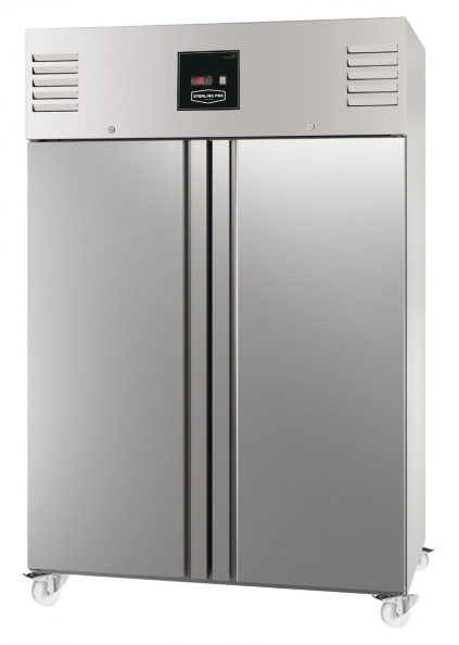 Sterling Pro Green SPI142 Double Door Gastronorm Fridge Cabinet 1400 Litres