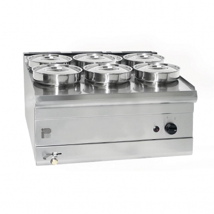 Parry 6 Pot Electric Bain Marie NPWB6