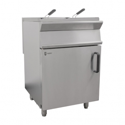 Parry GDF Twin Tank Twin Basket Free Standing Gas Fryer