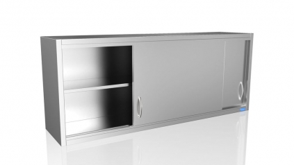 Stainless Steel Wall Cupboard 1500mm