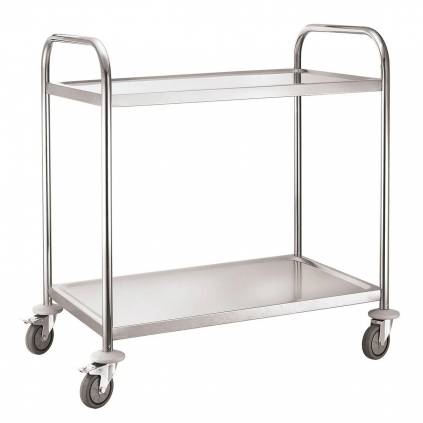 Hamoki Service Trolley 2 Tier With Round Tube