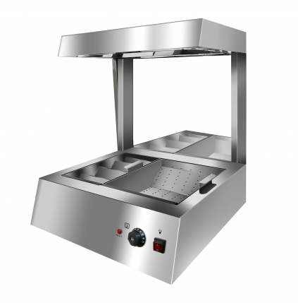 MJS-CD8T Countertop Electric Chip Dump Scuttle Fries Station