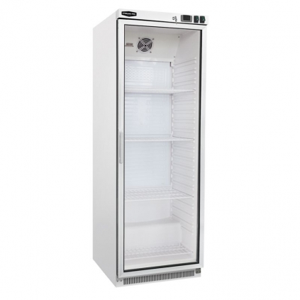 Sterling Pro Cobus SPR400G Glass Single Door Upright Display Fridge