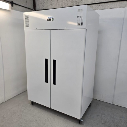 New Polar G-Series Upright Double Door Freezer White 1152Ltr