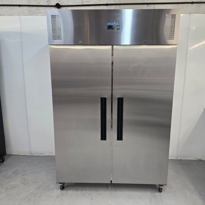 New Polar G-Series 1200L Forced Air Double 2 Door Upright Stainless Steel Fridge