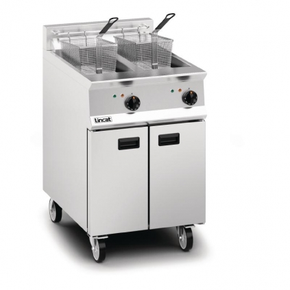 Lincat Opus 800 OE8113 Twin Tank Twin Basket Free Standing Electric Fryer