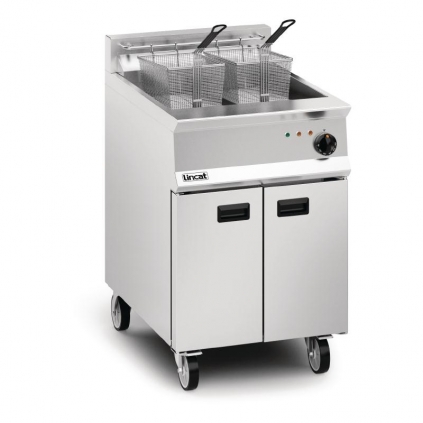 Lincat Opus 800 OE8108 Single Tank Twin Basket Free Standing Electric Fryer