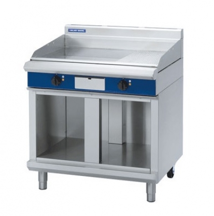 Blue Seal Evolution EP516-CB Chrome Griddle With Cabinet Base 900mm