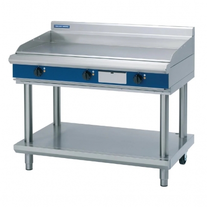Blue Seal Evolution EP518-LS CHROME Griddle with Leg Stand Electric 1200mm