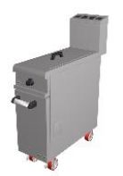 Falcon Chieftain G1808X Commercial Fryers Gas Freestanding, Single Pan, Single B