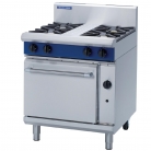 Blue Seal Evolution G505D 4 Burner Static Oven 750mm