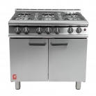 Falcon 6 Burner Dominator Plus Gas Oven Range G3101 On Feet