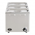 King Edward Wet and Dry Heat Bain Marie Stainless Steel