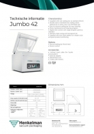 Henkelman Jumbo 42 Table Top Vacuum Packaging Machine