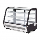 Polar G-Series Energy Efficient Countertop Food Display Fridge Black 160Ltr