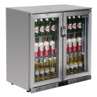 Polar Double Hinged Door Bottlecooler - Stainless Steel 