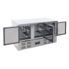 Polar G-Series Triple Door Counter Fridge 368Ltr