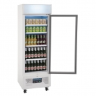 Polar G-Series Upright Display Fridge 218Ltr White