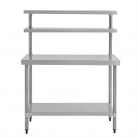 Vogue Stainless Steel Prep Station 1200x600mm
