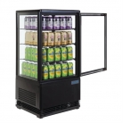 Polar C-Series Energy Efficient  Display Fridge Black 68Ltr