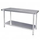 Vogue Stainless Steel Prep Table 1800mm