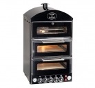 King Edward PK2W Double Deck Pizza King Oven and Warmer - Black Or Red