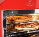 King Edward PK2W Double Deck Pizza King Oven and Warmer - Black Or Red