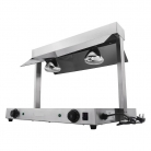 Hamoki TC-2F Heated Twin Lamp Gantry Display Buffet Food Warmer Hotplate