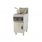 Hamoki DF-28L Electric Fryer Free Standing Single Tank with Twin Baskets
