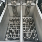 iMettos DF-10L-2 Free Standing Electric Fryer Twin Tank Double Basket