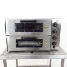 EP2+2 Twin Deck Stainless Steel Electric Pizza Oven 20 Inch