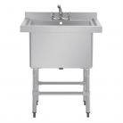 Vogue Single Bowl Deep Pot Sink
