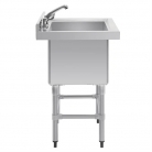 Vogue Single Bowl Deep Pot Sink