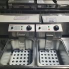 Infernus Counter Top Electric Fryer Twin Tank x2 10 Litre