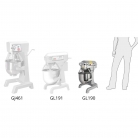 Buffalo 9Ltr Planetary Mixer