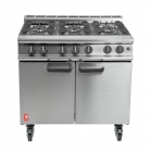 Falcon 6 Burner Dominator Plus Gas Oven Range G3101 On Castors