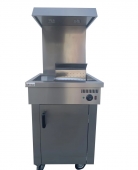 Infernus INF-CS Freestanding Electric Chip Dump Scuttle Fries Station