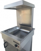 Infernus INF-CS Freestanding Electric Chip Dump Scuttle Fries Station