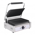 Hamoki Large Single Ribbed Contact Grill 