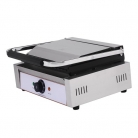 Hamoki Large Single Ribbed Top & Smooth Bottom Contact Grill